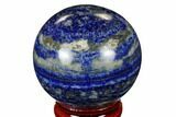 Polished Lapis Lazuli Sphere - Pakistan #171008-1